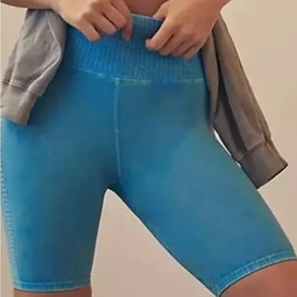 NWOT Free People Movement X The Class Good Karma Bike Shorts size- MEDIUM/ LARGE